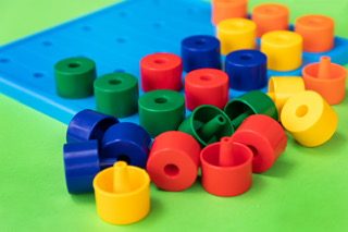 Large pegboard