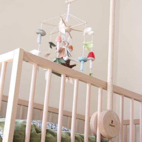 Beech wood BABY MOBILE COT ARM