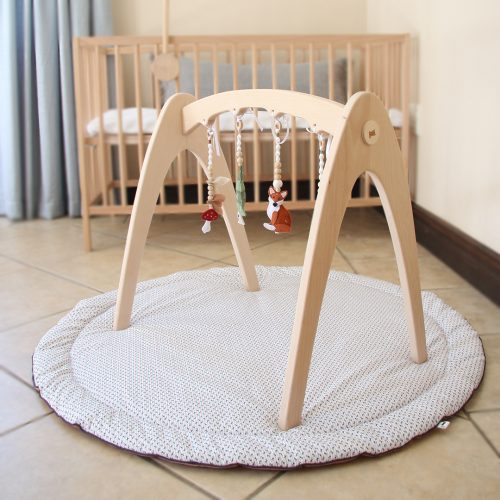 Beech wood baby Play gym, baby activity frame