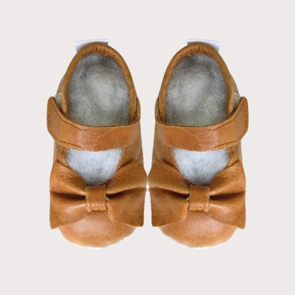 Mary Jane Big Bow | Light Vintage