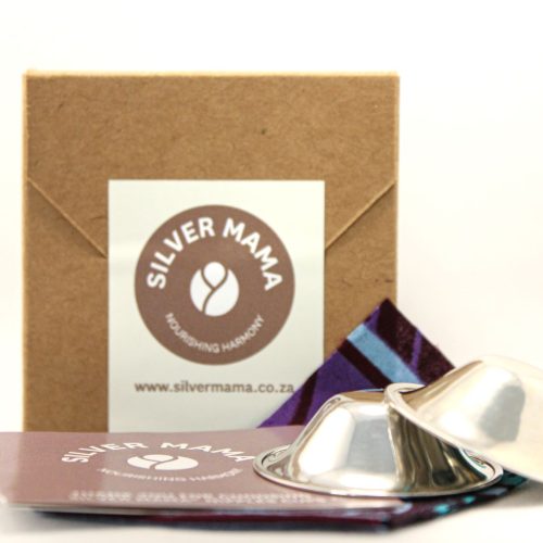 SILVER MAMA nipple cups in pure 925 silver