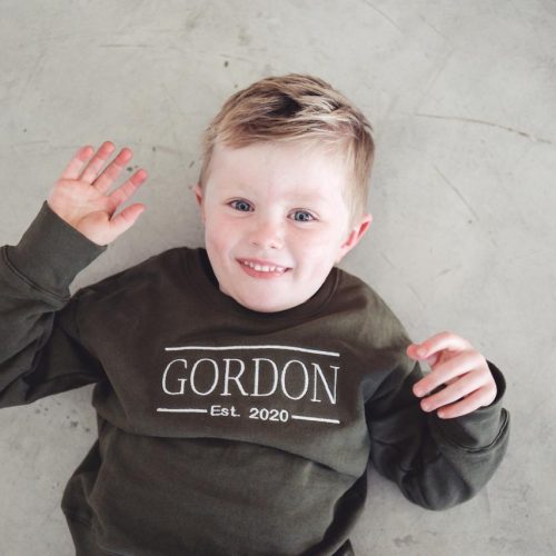 Est. In Crew Neck Sweater