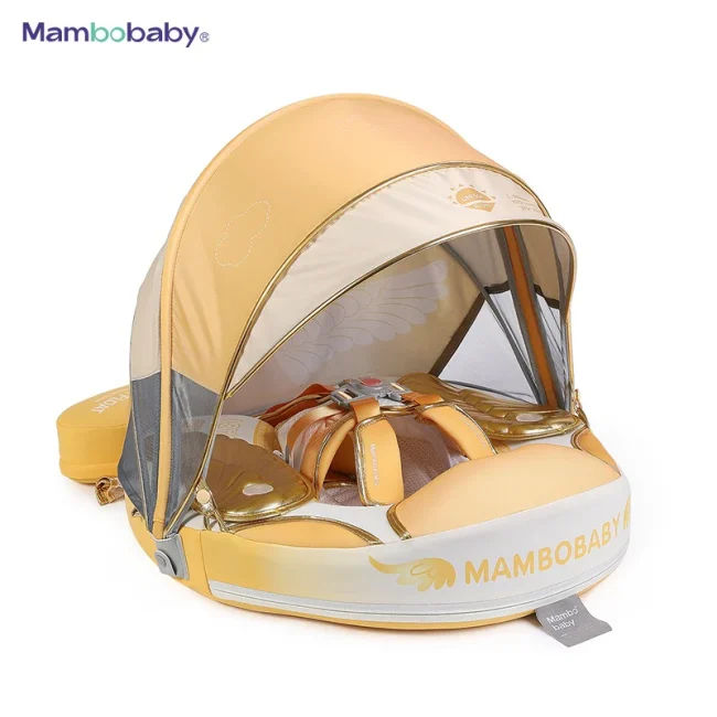 Mambobaby chest and back float - Air free - With canopy - Angel