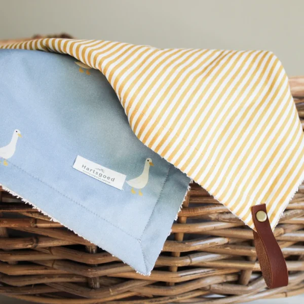 Cotton Burp Cloth | Ducks | Karoo Skies