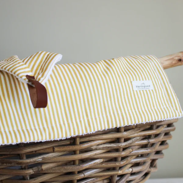 Cotton Burp Cloth | Lines | Sunny Days