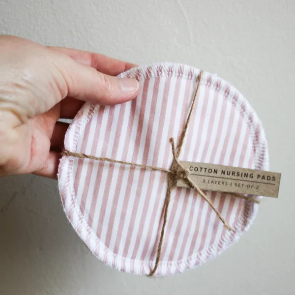 Karoo Mama Nursing Pads | Set of 2 | Rose Lines